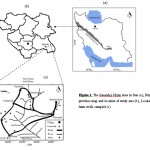 Fig. 1: The Sanandaj-Sirjan zone in Iran (a), Kurdistan province map and location of study area (b), Location of farm wells sampled (c)