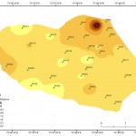 Fig. 13: Spatial Fluoride distribution in the study area