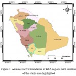 Figure 1, Administrative boundaries of KSA regions.....