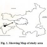 Fig. 1. Showing Map of study area 
