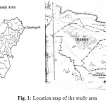 Fig. 1: Location map of the study area