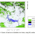 Figure 4- Classes of land use in Karkheh river basin, using ML method in 2014