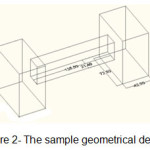 Figure 2- The sample geometrical details