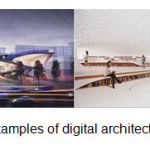 Figure 1- Some examples of digital architecture (Aiello, 2014).