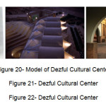 Figure 20- Model of Dezful Cultural Center Figure 21- Dezful Cultural Center Figure 22- Dezful Cultural Center
