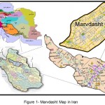Figure 1- Marvdasht Map in Iran