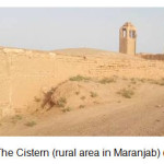 Figure 2 - The Cistern (rural area in Maranjab) (writer, 2014)