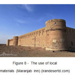 Figure 8 -  The use of local  materials (Maranjab inn) (irandesertd.com)