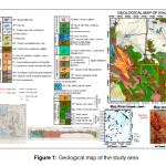 Figure 1: Geological map of the study area