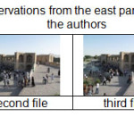 Table 2:some of the observations from the east part of the khajoo bridge,  From the authors