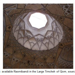 Figure 15: available Rasmibandi in the Large Timcheh of Qom, source: authors