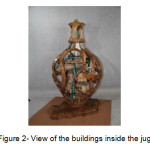 Figure 2- View of the buildings inside the jug