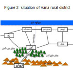 Figure 2- situation of Vana rural district