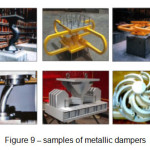 Figure 9 â€“ samples of metallic dampers