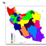 Figure 1. a- The number of species richness for Anthemideae tribe in Iran based on province.