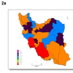 Figure 2. a- The number of species richness for Calenduleae tribe in Iran based on province.