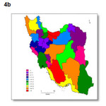 Figure 4. b- The number of observations for Senecioneae tribe in Iran based on province.