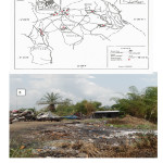 Figure 1: Sample Locations   (A) Study Area	    (B) Auto-repair workshop