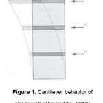 Figure 1. Cantilever behavior of shear wall (Kheyroddin, 2010)