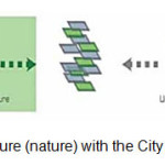 Figure1- Integrating agriculture (nature) with the City and Urban Development [1]