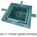 Figure 17- Persian garden Archetype [4]