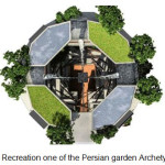 Figure 18- Recreation one of the Persian garden Archetype [author]