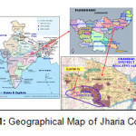 Figure1: Geographical Map of Jharia Coalfield