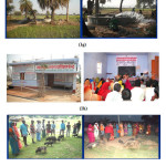Fig. 1(g, h &i): Watershed Plus Activities (Nakteya Watershed) (g) Water Lift Pump; (h) Training Centre and (i) Piggery for Landless Family
