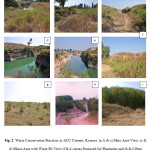 Fig. 2: Water Conservation Practices at ACC Cement, Kymore. (a, b & c) Mine Area View, (c & d) Mines Area with Water Pit View (f & g) Areas Proposed for Plantation and (h & i) Best Practices at ACC Cement, Kymore