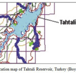 Figure 2. Location map of Tahtali Reservoir, Turkey (Boyacioglu, 2007)1