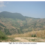 Fig2. The view of the Chehel-chai watershed