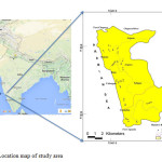 Figure. 1. Location map of study area