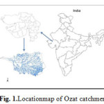 Fig. 1.Locationmap of Ozat catchment