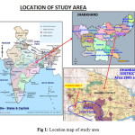 Fig 1: Location map of study area