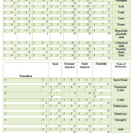 Table 4: Scoring structures, taking into account the usage of College of Architecture (First Score is the importance of standards and is of 10, the second score, is the rating inherent of structures in the relevant field and is of four. The result of multiplying these two numbers is the score of usage in the College of architecture and is also in terms of the desired criterion.)