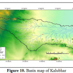 Figure 10. Basin map of Kalubhar