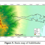 Figure 5. Basin map of Sukhbhadar