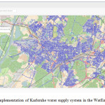 Figure 3: Implementation of Karlsruhe water supply system in the WatEner platform