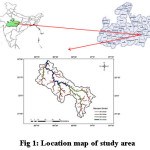 Fig 1: Location map of study area