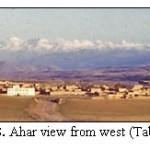 Figure. 18. Ahar view from west (Tabriz gate) Â²Â²