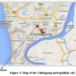 Figure 1: Map of the Chittagong metropolitan city